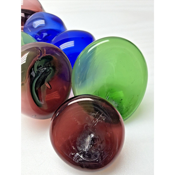 Vintage Lot of 10 Pier 1 Candlescaping Floating Bubbles Blown Glass Floats Orbs - Picture 6 of 12